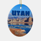 Meer van Powell Houseboschepen Keramisch Ornament (Rechts)