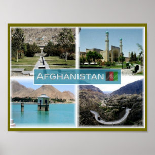 Meer van Qargha - Babur Garden Poster
