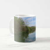 Meer van Radnor Bewolkte Reflecties Koffiemok (Voorkant links)