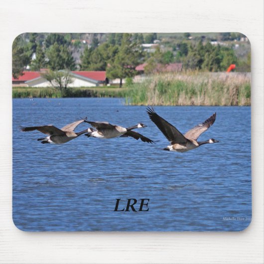 Meer van Riverside Estates Mousepad Muismat (Voorkant)