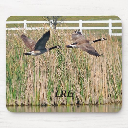Meer van Riverside Estates Mousepad Muismat (Voorkant)