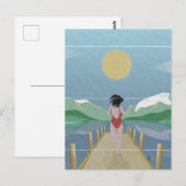 Meer van Rotoiti Nieuw-Zeeland Briefkaart (Voorkant / Achterkant)