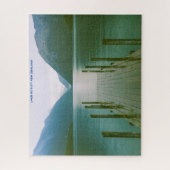 Meer van Rotoiti Nieuw-Zeeland Legpuzzel (Verticaal)