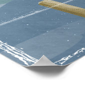 Meer van Rotoiti Nieuw-Zeeland Poster (Hoek)