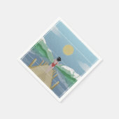 Meer van Rotoiti Nieuw-Zeeland Servet (Hoek)