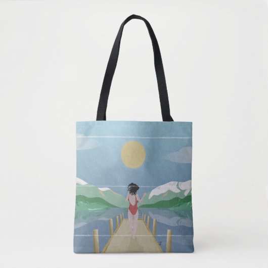 Meer van Rotoiti Nieuw-Zeeland Tote Bag (Voorkant)