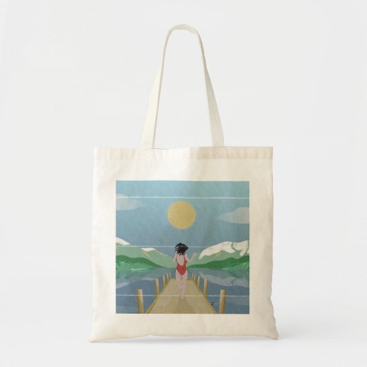 Meer van Rotoiti Nieuw-Zeeland Tote Bag (Voorkant)