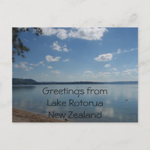 Meer van Rotorua, Nieuw-Zeelands briefkaart