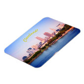 Meer van Skyline (Cleveland OH) Magnet Magneet (Linkerzijde)