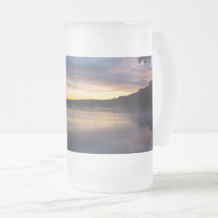 Meer van Springfield Autumn Sunrise Frosted Glass Matglas Bierpul