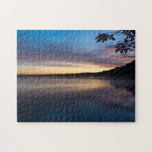 Meer van Springfield Autumn Sunrise Legpuzzel (Horizontaal)