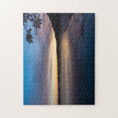 Meer van Springfield Autumn Sunrise Legpuzzel (Verticaal)