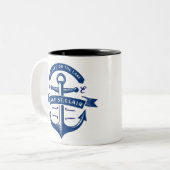 Meer van St. Clair Tweekleurige Koffiemok (Voorkant links)