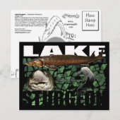 Meer van Sturgeon-Collage-Briefkaart Briefkaart (Voorkant / Achterkant)