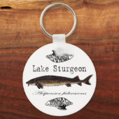 Meer van Sturgeon Sleutelhanger (Voorkant)