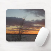 Meer van Sunset Mousepad Muismat (Met muis)