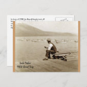 Meer van Tahoe - 1908 Briefkaart (Voorkant / Achterkant)