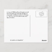 Meer van Tahoe - 1908 Briefkaart (Achterkant)