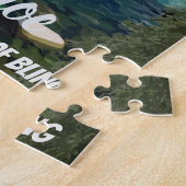 Meer van Tahoe A sprinkle Californië en Nevada Legpuzzel (Zijkant)