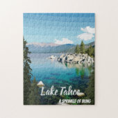 Meer van Tahoe A sprinkle Californië en Nevada Legpuzzel (Verticaal)