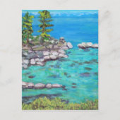 Meer van Tahoe Briefkaart (Voorkant)