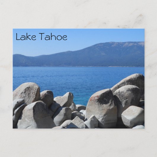 Meer van Tahoe Briefkaart (Voorkant)
