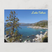 Meer van Tahoe Briefkaart (Voorkant)
