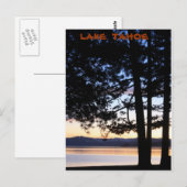 Meer van Tahoe Briefkaart (Voorkant / Achterkant)