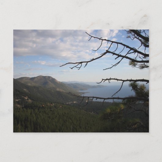 Meer van Tahoe Briefkaart (Voorkant)