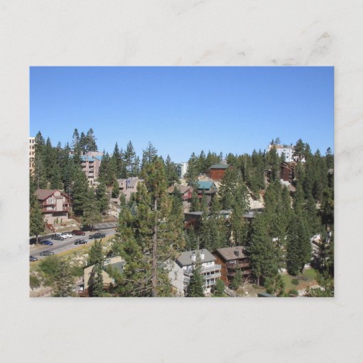 Meer van Tahoe Briefkaart (Voorkant)