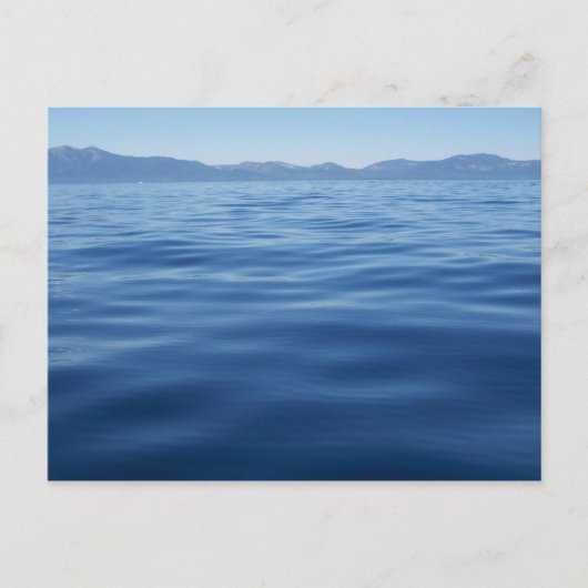 Meer van Tahoe Briefkaart (Voorkant)