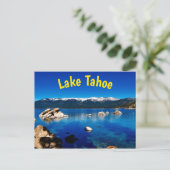 Meer van Tahoe Briefkaart (Staand voorkant)