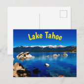 Meer van Tahoe Briefkaart (Voorkant / Achterkant)