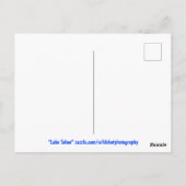 Meer van Tahoe Briefkaart (Achterkant)