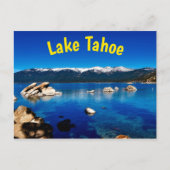 Meer van Tahoe Briefkaart (Voorkant)