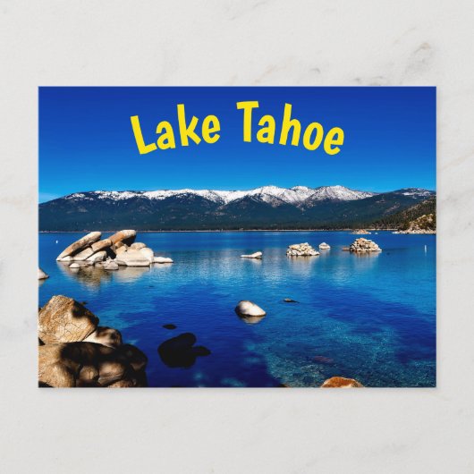 Meer van Tahoe Briefkaart (Voorkant)