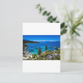 Meer van Tahoe Briefkaart (Staand voorkant)