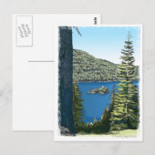 Meer van Tahoe Briefkaart (Voorkant / Achterkant)
