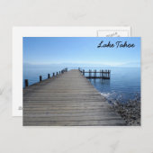 Meer van Tahoe, CA Briefkaart (Voorkant / Achterkant)