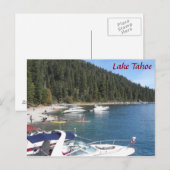 Meer van Tahoe, CA Briefkaart (Voorkant / Achterkant)