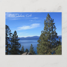 Meer van Tahoe, CA-Briefkaart Briefkaart