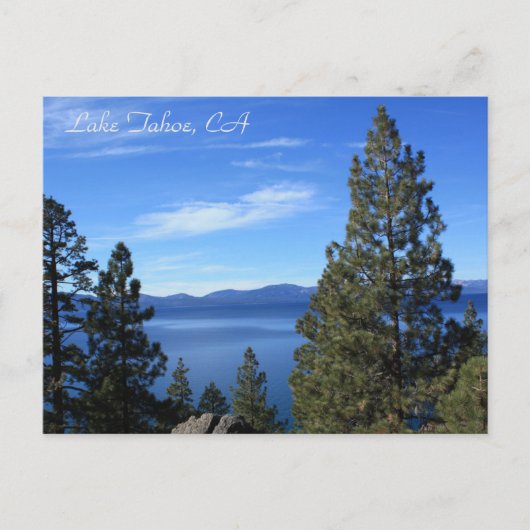 Meer van Tahoe, CA-Briefkaart Briefkaart (Voorkant)