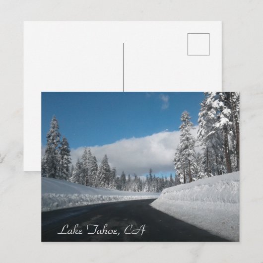Meer van Tahoe, CA-Briefkaart Briefkaart (Voorkant / Achterkant)