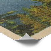 Meer van Tahoe, CA - Fallen Leaf Lake en Lake Taho Poster (Hoek)