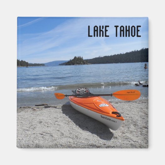 Meer van Tahoe, CA Magneet (Voorkant)