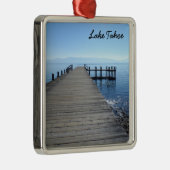 Meer van Tahoe, CA Metalen Ornament (Rechts)