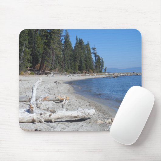 Meer van Tahoe, CA Muismat (Met muis)