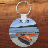 Meer van Tahoe, CA Sleutelhanger (Voorkant)