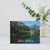 Meer van Tahoe California Eagle Lake Briefkaart (Staand voorkant)