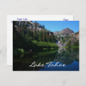 Meer van Tahoe California Eagle Lake Briefkaart (Voorkant / Achterkant)